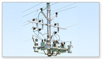 Pole Mounted HV Capacitors Bank